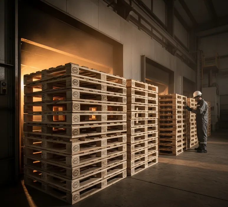 Heat treatment and fumigation service facility